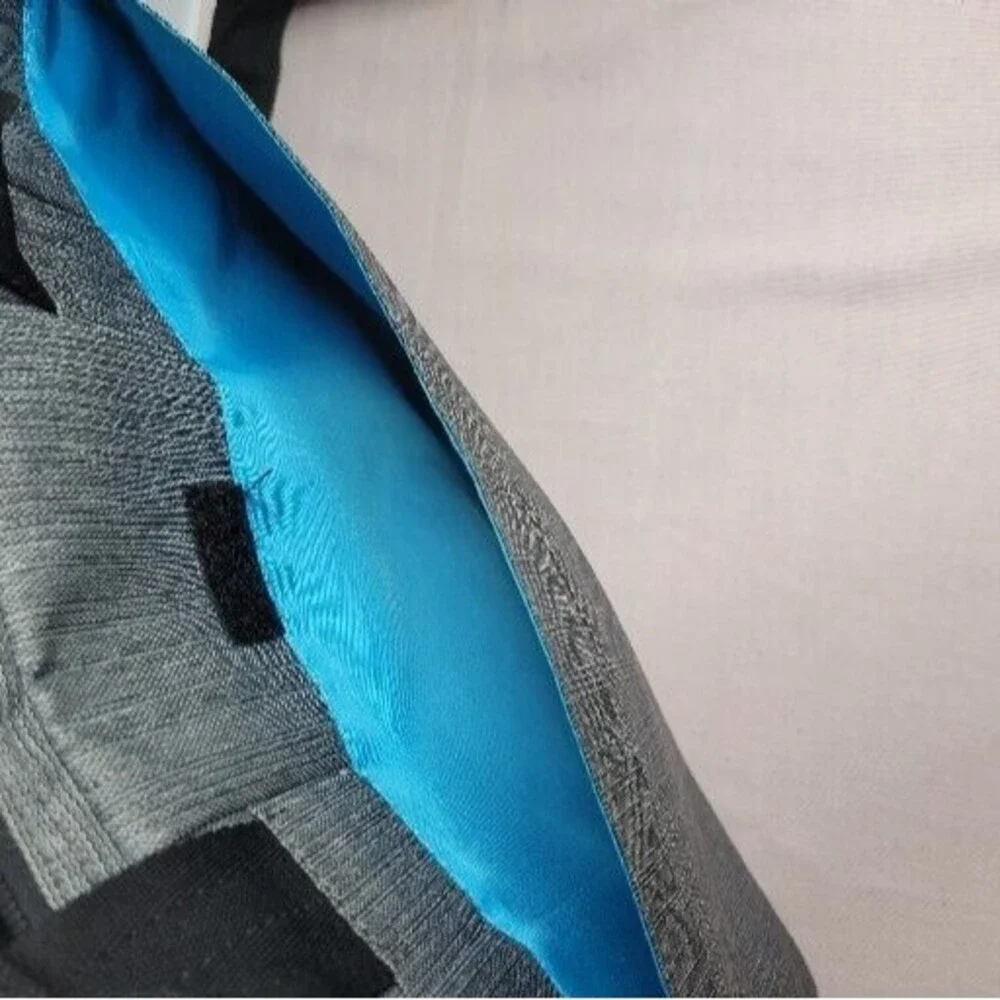 Targus Unisex Laptop Messenger Shoulder Bag Grey Zipper 15 X 12
